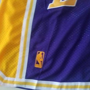 Just Don Shorts NBA Basketball LA Lakers Shorts